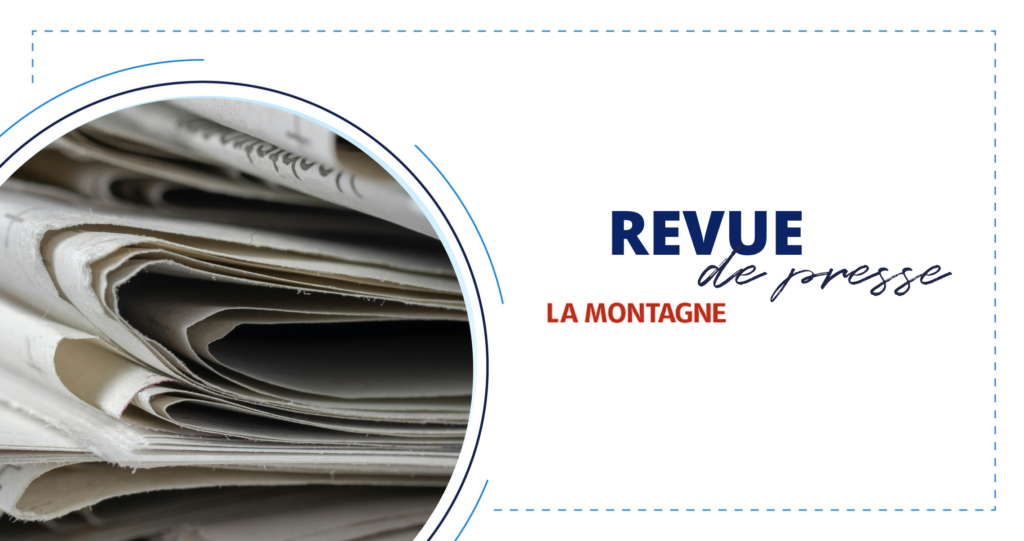 Revue de presse - Ostéobanque - Article de La Montagne
